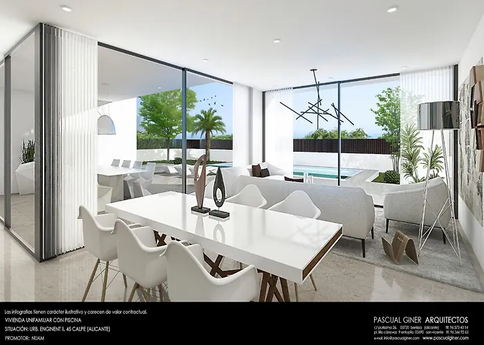 In Calpe With Pool Near Villa